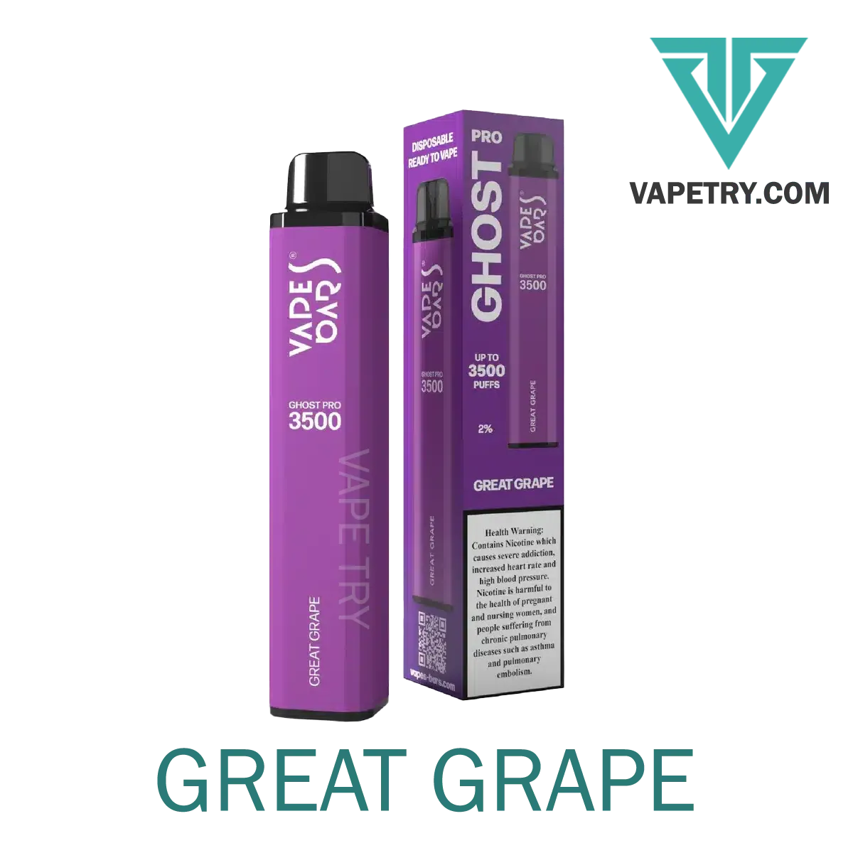 Ghost Pro 3500 Puffs Great Grape