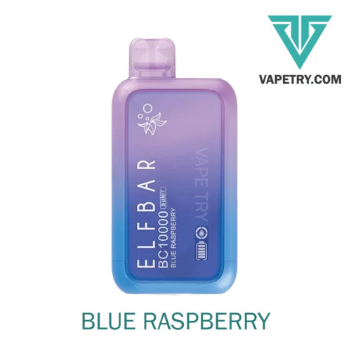 elf bar 10000 puffs blue raspberry vape try