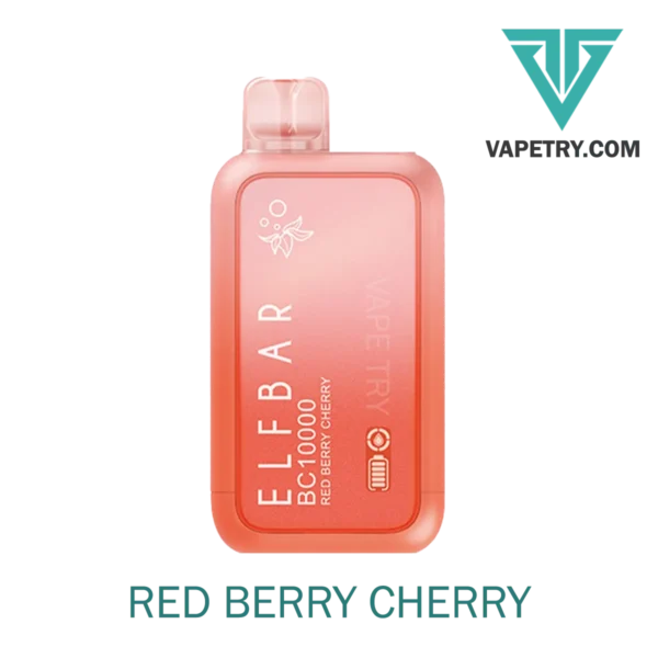 elf bar 10000 puffs red berry cherry vape try