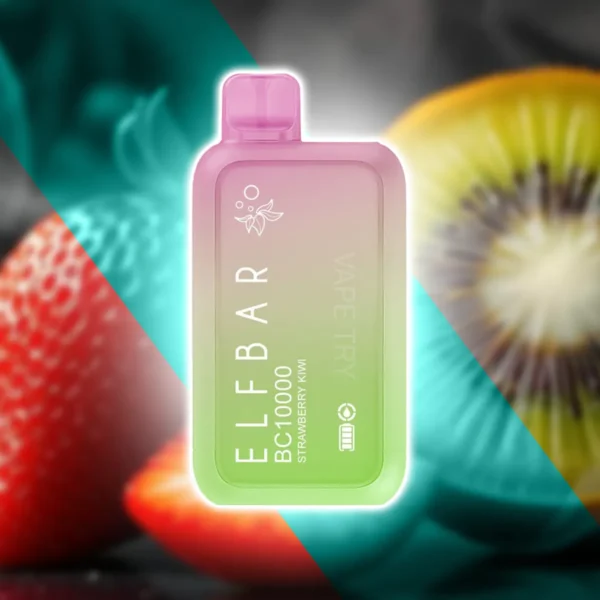 Elf bar 10000 puffs strawberry kiwi vape try Dubai